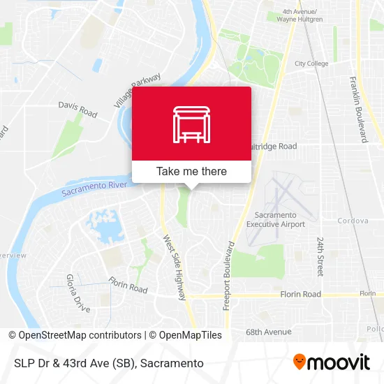 Mapa de SLP Dr & 43rd Ave (SB)