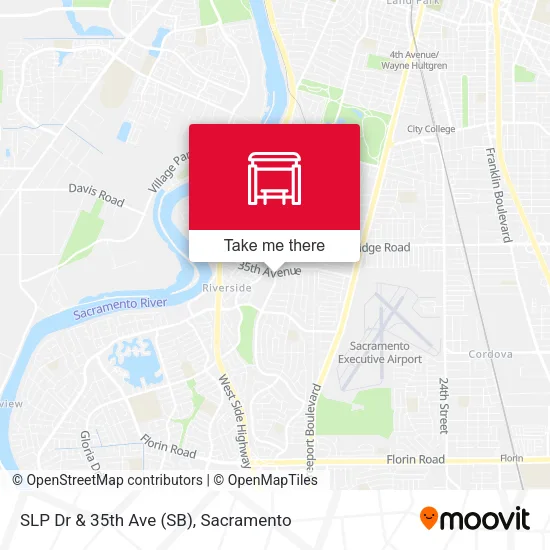 Mapa de SLP Dr & 35th Ave (SB)