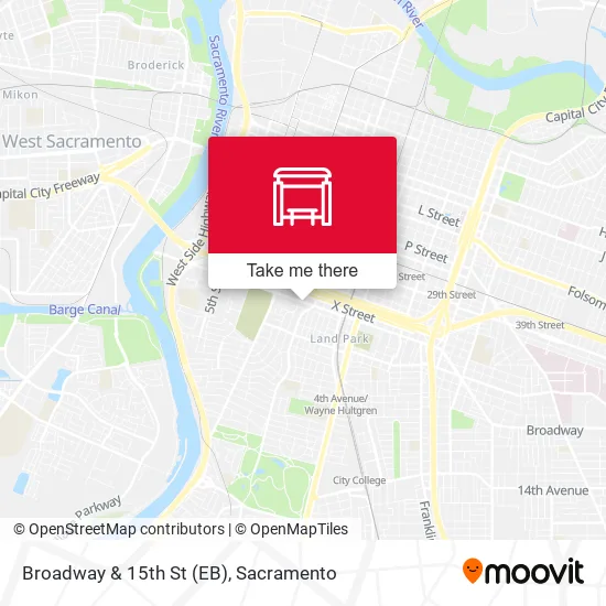 Mapa de Broadway & 15th St (EB)