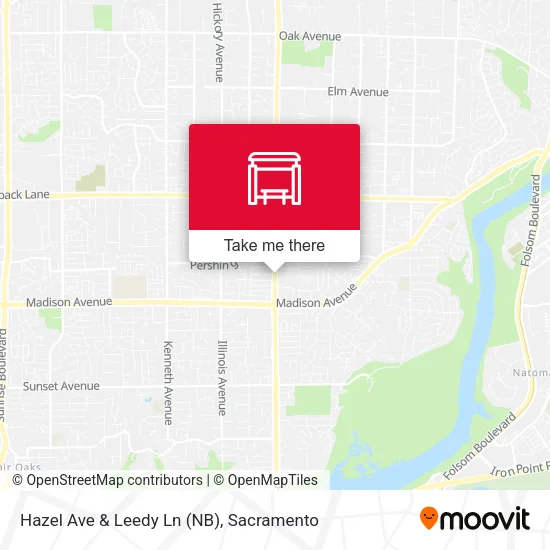 Mapa de Hazel Ave & Leedy Ln (NB)