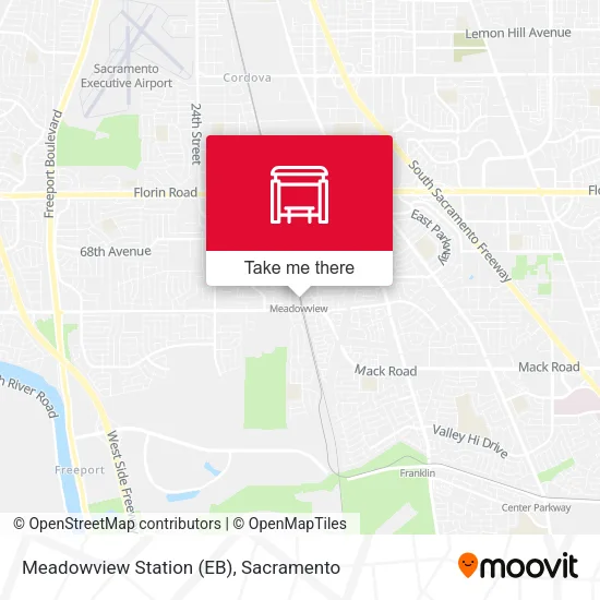 Mapa de Meadowview Station (EB)