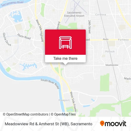 Mapa de Meadowview Rd & Amherst St (WB)