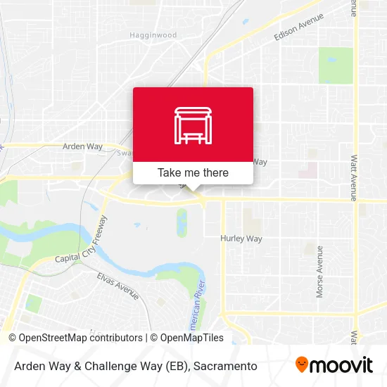 Mapa de Arden Way & Challenge Way (EB)