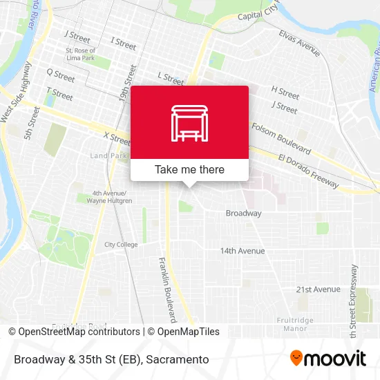 Mapa de Broadway & 35th St (EB)