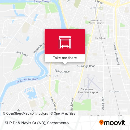 SLP Dr & Nevis Ct (NB) map