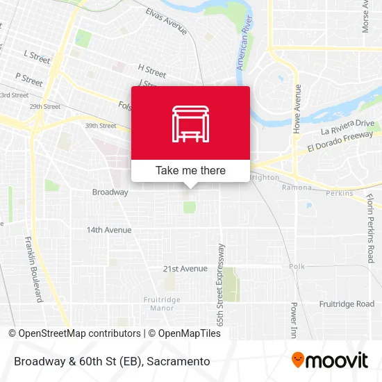 Mapa de Broadway & 60th St (EB)