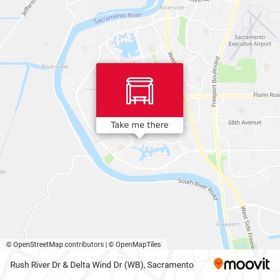 Rush River Dr & Delta Wind Dr (WB) map