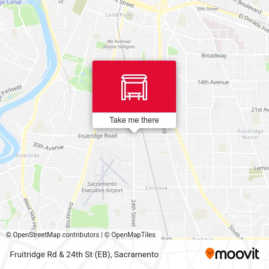 Mapa de Fruitridge Rd & 24th St (EB)