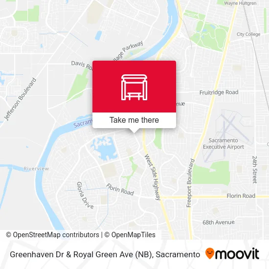 Mapa de Greenhaven Dr & Royal Green Ave (NB)