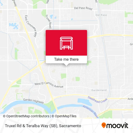 Mapa de Truxel Rd & Teralba Way (SB)