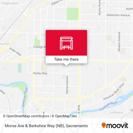 Mapa de Morse Ave & Berkshire Way (NB)