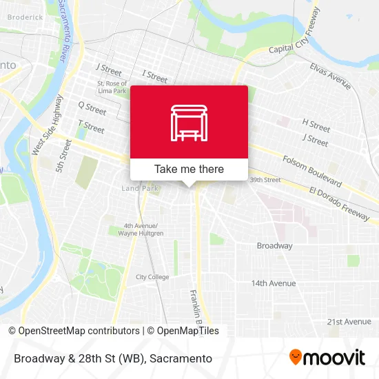 Mapa de Broadway & 28th St (WB)