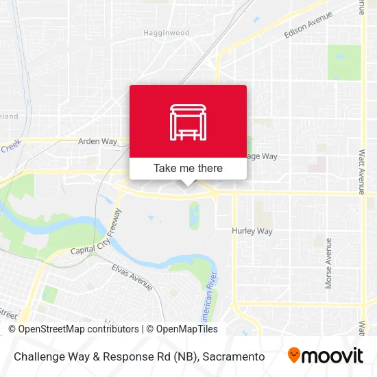 Mapa de Challenge Way & Response Rd (NB)