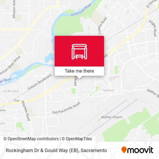 Mapa de Rockingham Dr & Gould Way (EB)