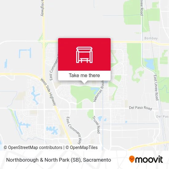 Northborough & North Park (SB) map