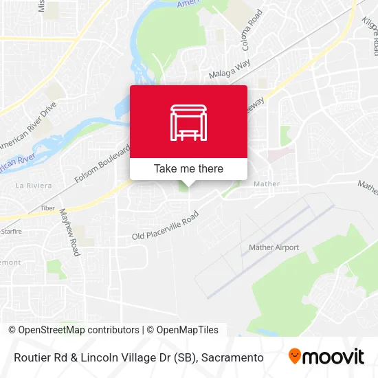 Mapa de Routier Rd & Lincoln Village Dr (SB)
