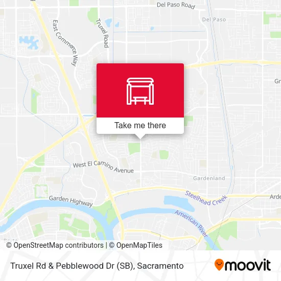 Mapa de Truxel Rd & Pebblewood Dr (SB)
