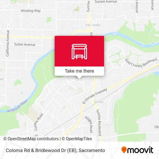 Mapa de Coloma Rd & Bridlewood Dr (EB)
