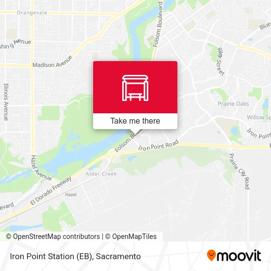 Mapa de Iron Point Station (EB)