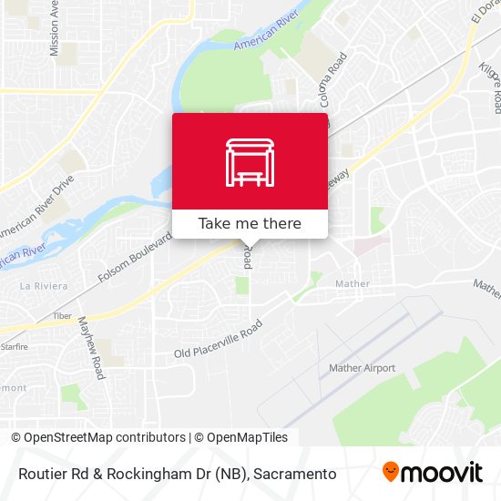 Routier Rd & Rockingham Dr (NB) map