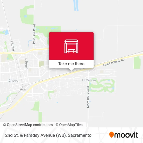 Mapa de 2nd St. & Faraday Avenue (WB)