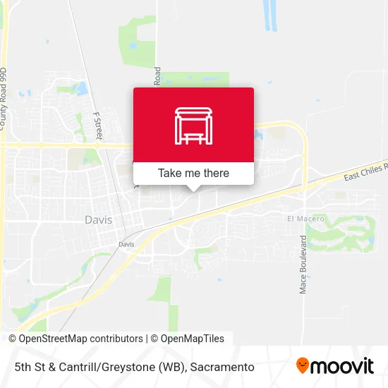 Mapa de 5th St & Cantrill / Greystone (WB)
