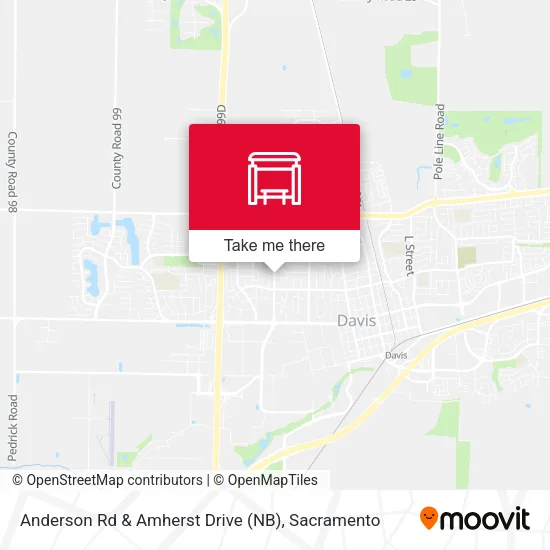 Mapa de Anderson Rd & Amherst Drive (NB)
