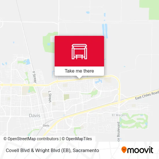 Mapa de Covell Blvd & Wright Blvd (EB)
