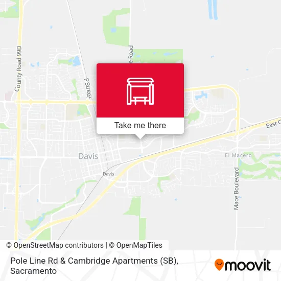 Pole Line Rd & Cambridge Apartments (SB) map