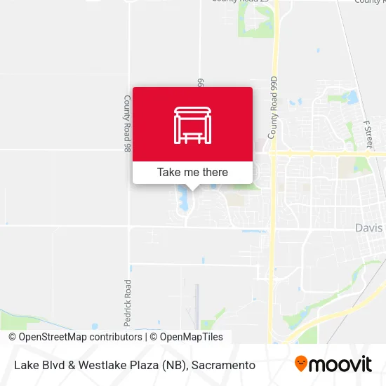 Mapa de Lake Blvd & Westlake Plaza (NB)