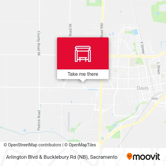 Mapa de Arlington Blvd & Bucklebury Rd (NB)