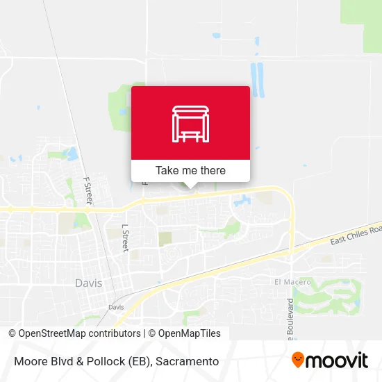 Mapa de Moore Blvd & Pollock (EB)