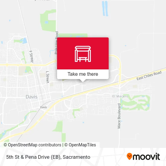Mapa de 5th St & Pena Drive (EB)