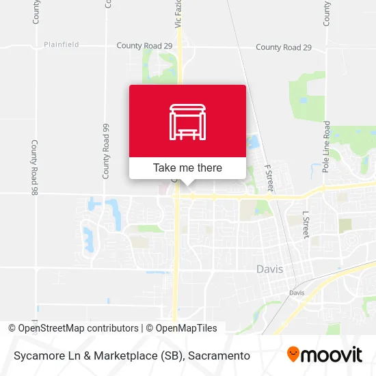 Mapa de Sycamore Ln & Marketplace (SB)