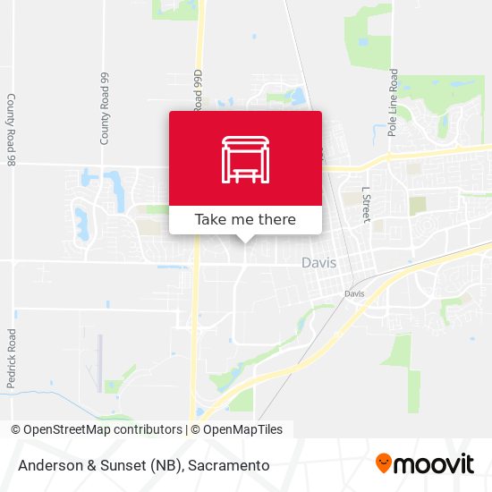 Anderson & Sunset (NB) map