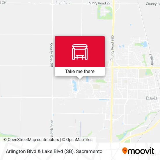 Mapa de Arlington Blvd & Lake Blvd (SB)