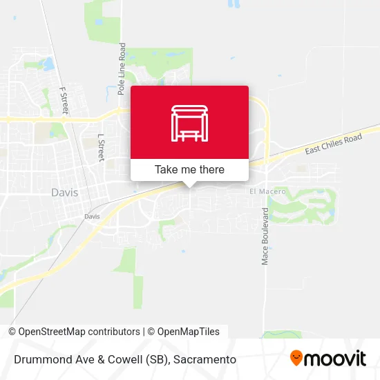 Mapa de Drummond Ave & Cowell (SB)