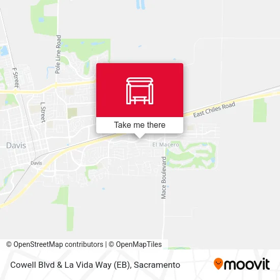 Mapa de Cowell Blvd & La Vida Way (EB)