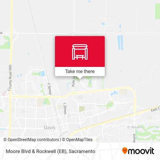 Mapa de Moore Blvd & Rockwell (EB)