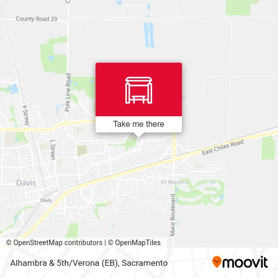 Mapa de Alhambra & 5th/Verona (EB)
