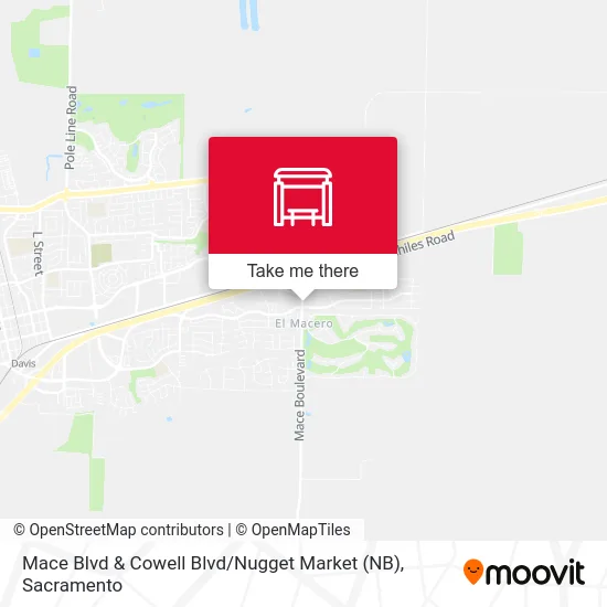 Mace Blvd & Cowell Blvd / Nugget Market (NB) map