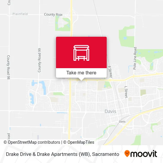 Mapa de Drake Drive & Drake Apartments (WB)