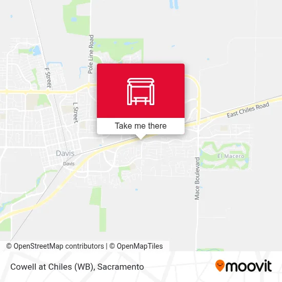 Cowell at Chiles (WB) map