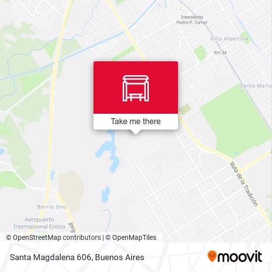 Santa Magdalena 606 map
