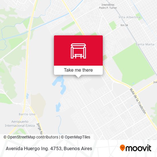 Avenida Huergo Ing. 4753 map