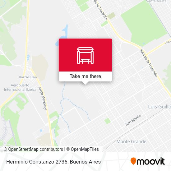 Herminio Constanzo 2735 map
