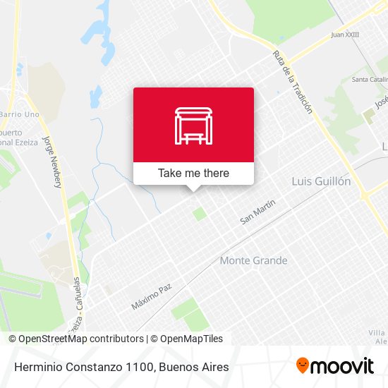 Mapa de Herminio Constanzo 1100