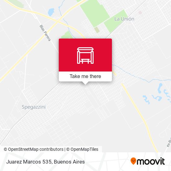 Juarez Marcos 535 map