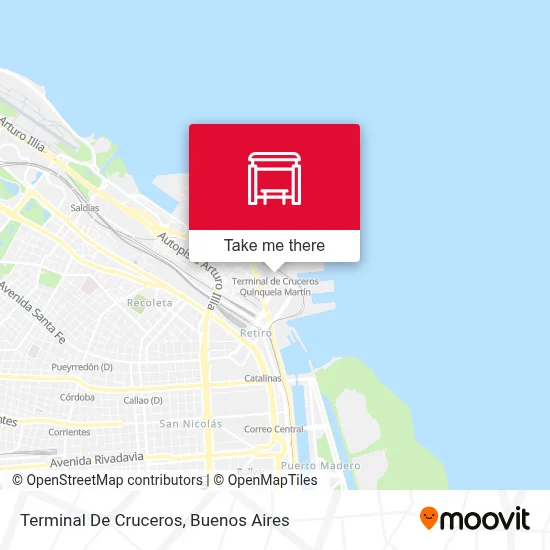 Terminal De Cruceros map