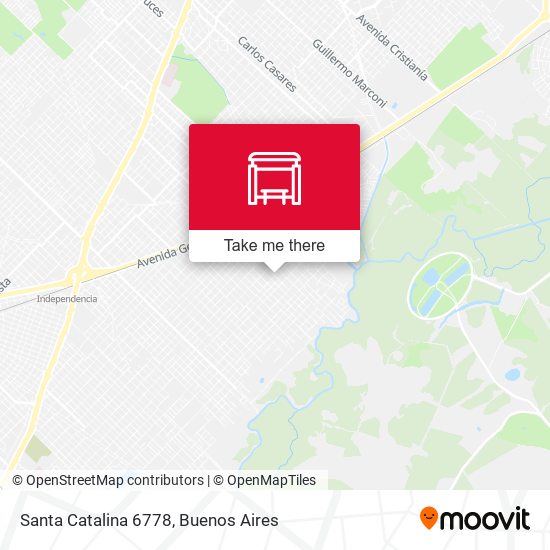 Santa Catalina 6778 map